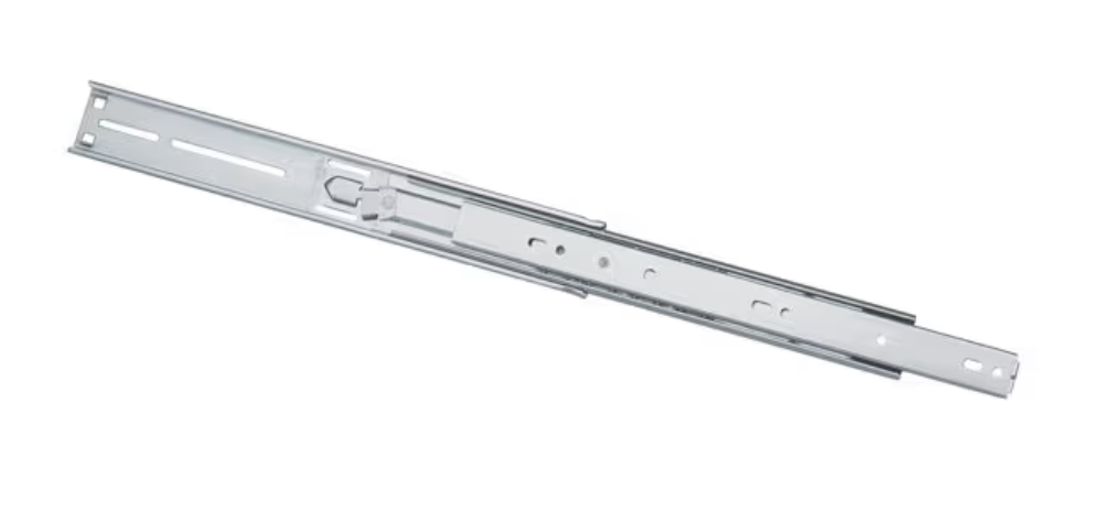 Accuride C2907-20P 20 英寸超薄窄间隙轻型超行程机架滑轨